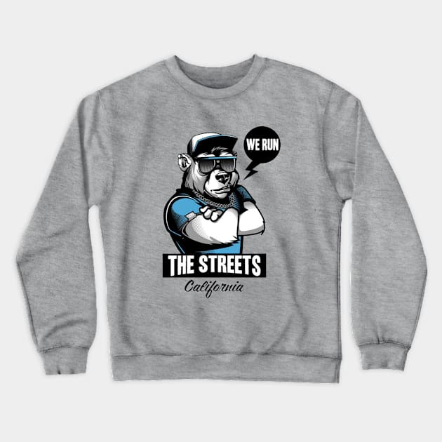 the streets california Crewneck Sweatshirt by dylanelisa